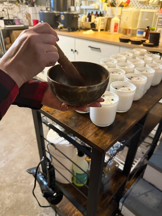 Sound Cleanse, Sound Bathing, Reiki Charge Candles