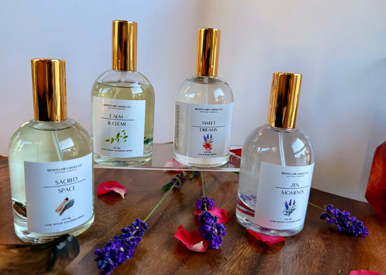 Clean Luxury  Crystal Infused Room Spray | Reiki Infused Pillow Sprays