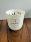 "Balance" Crystal Intention Candle  | Eucalyptus Mint, Bergamot Scented | Olive Wax Blend | 11oz