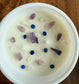 "Balance" Crystal Intention Candle  | Eucalyptus Mint, Bergamot Scented | Olive Wax Blend | 11oz