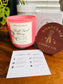 Bright Tropical Mornings Summer Candle | Pink Dragonfruit, Lychee & Brazilian Jasmine | Olive Coconut Wax | Montclair Candle Co.   |  11 oz