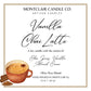 "Vanilla Chai Latte" Luxe Olive Coconut Wax Candle | 11 oz