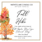 "Fall Hike" Luxe Olive Coconut Wax Candle | 11 oz