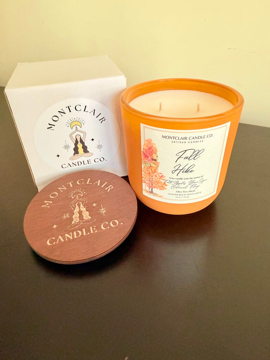 "Fall Hike" Luxe Olive Coconut Wax Candle | 11 oz