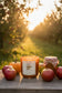 Fall Harvest Olive Wax Double Wicked Candle, Made in Montclair NJ
