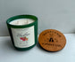 Heirloom summer candle by Montclair Candle Co., tomato leaf and fresh herb scent in olive coconut wax blend, 11 oz