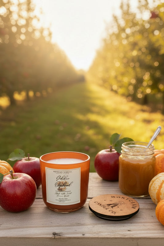 Golden Orchard, Olive Oil Fall Candle, Made in Montclair NJ