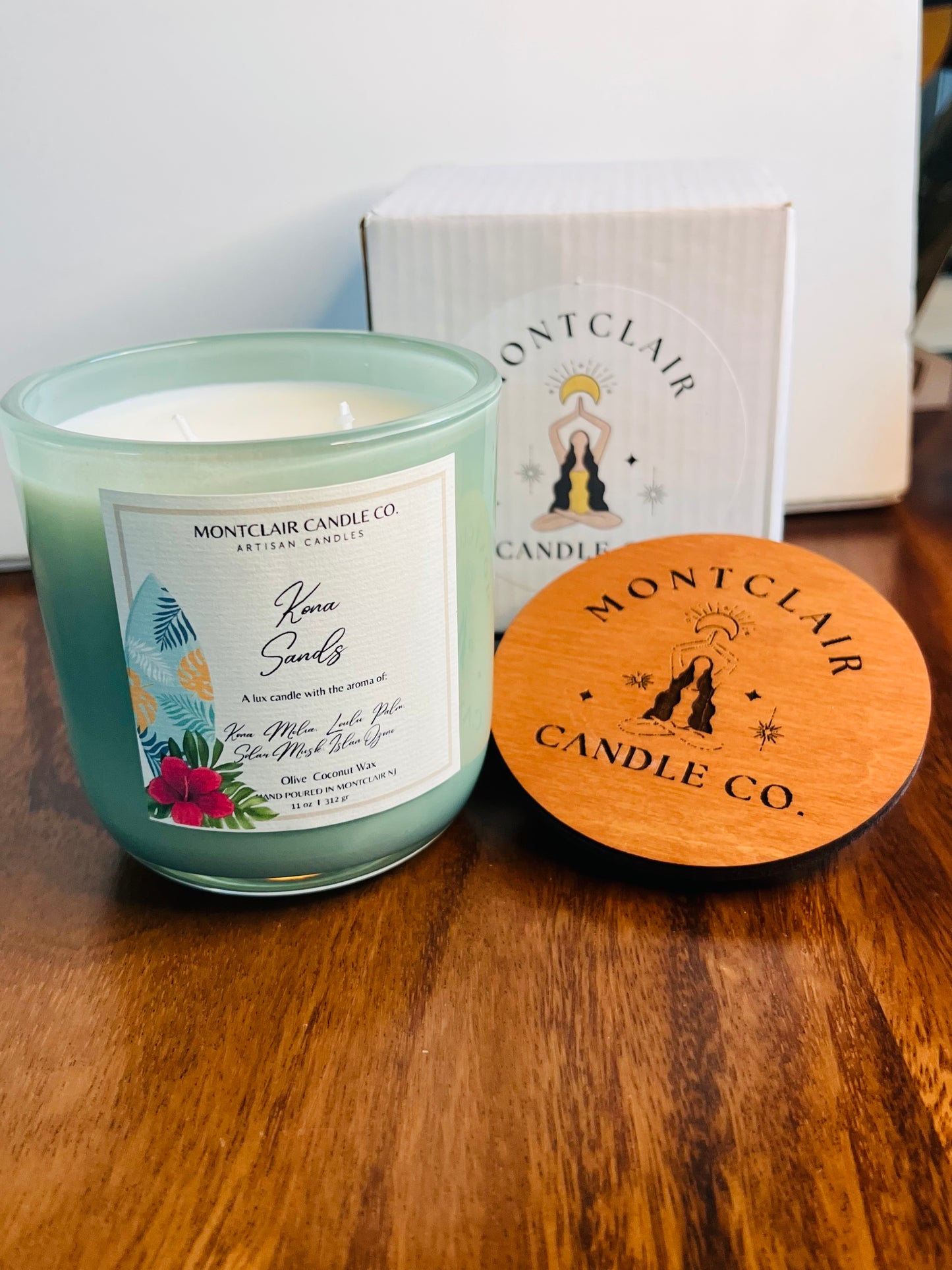 "Hawaiian Forest" Luxe Aromatherapy Candle | Olive Wax Blend | Summer Limited Edition | 11 oz
