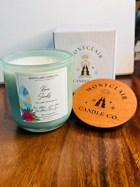 "Hawaiian Forest" Luxe Aromatherapy Candle | Olive Wax Blend | Summer Limited Edition | 11 oz