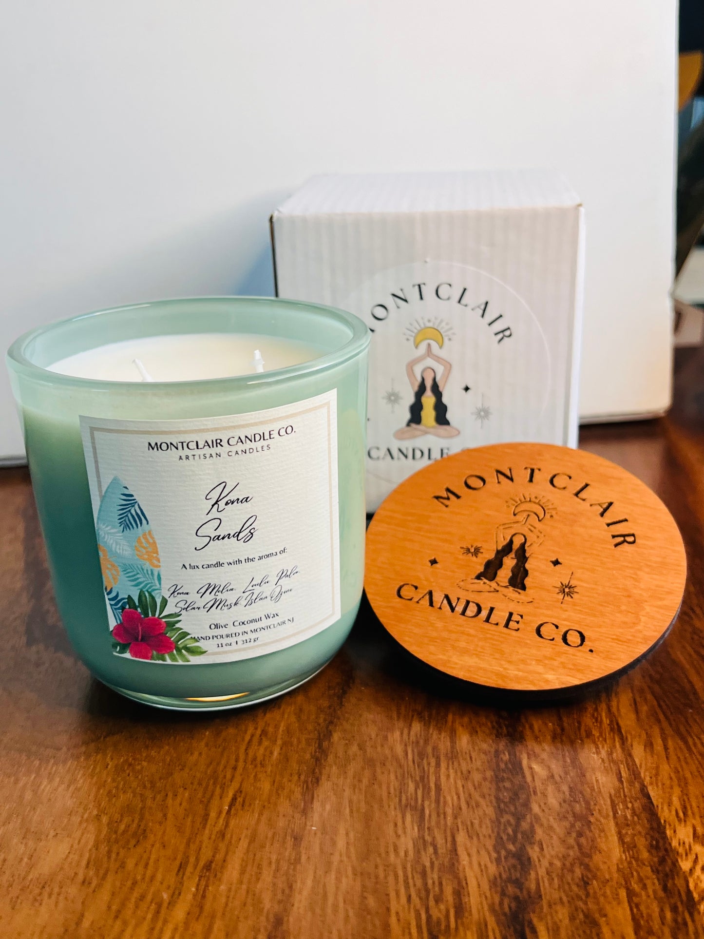 "Hawaiian Forest" Luxe Aromatherapy Candle | Olive Wax Blend | Summer Limited Edition | 11 oz