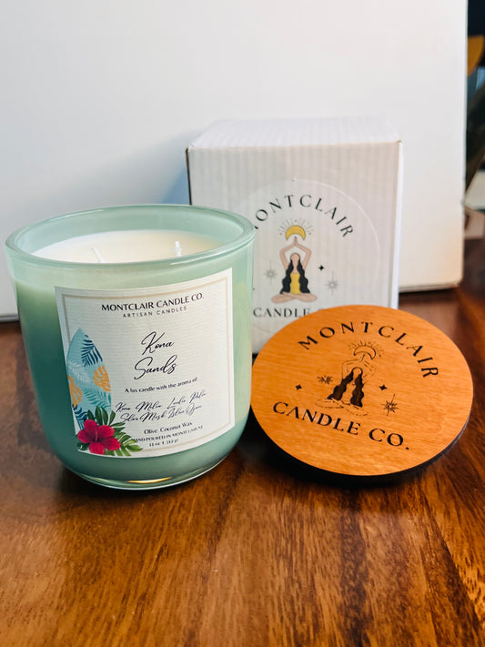 "Hawaiian Forest" Luxe Aromatherapy Candle | Olive Wax Blend | Summer Limited Edition | 11 oz