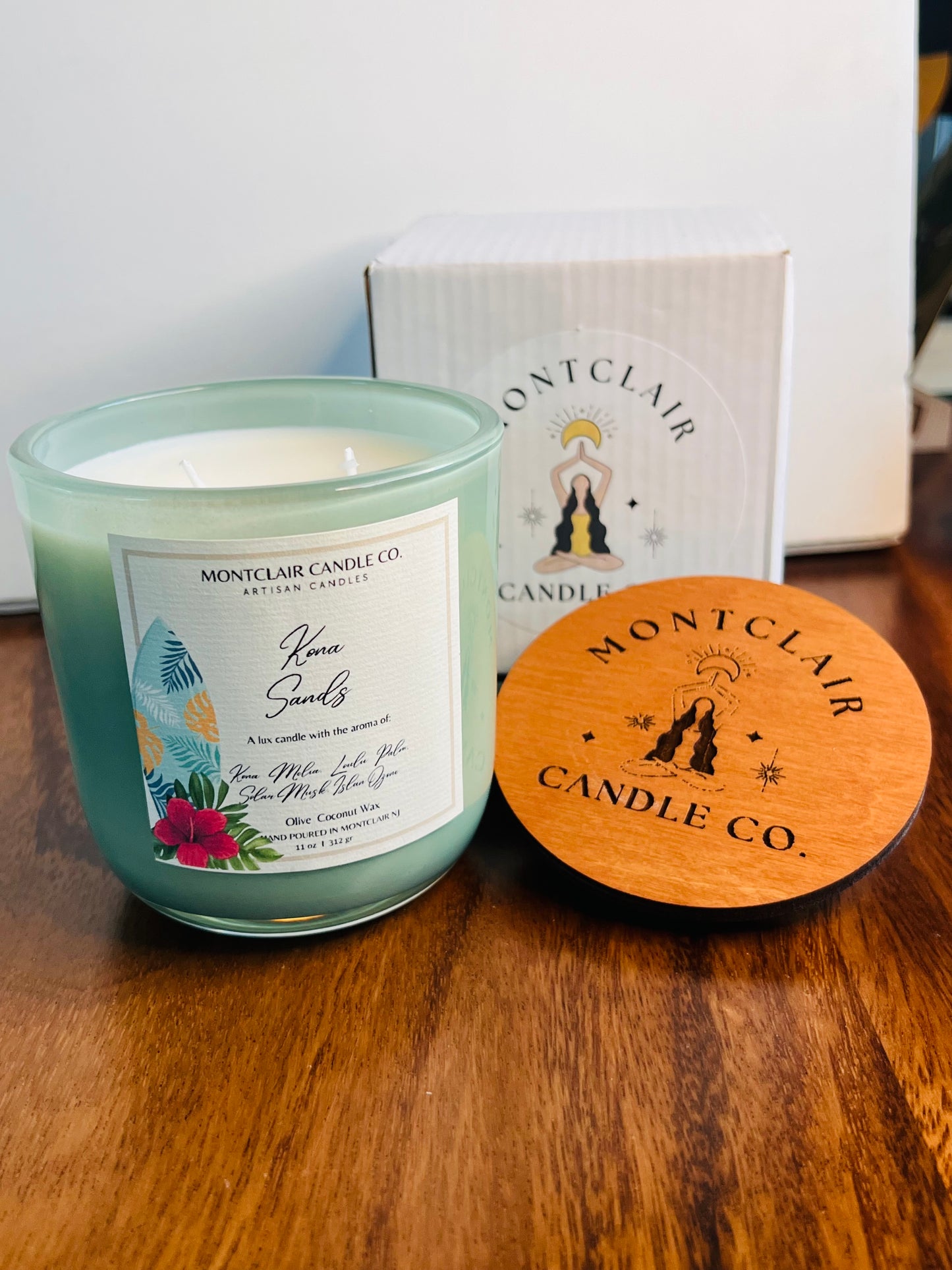 "Hawaiian Forest" Luxe Aromatherapy Candle | Olive Wax Blend | Summer Limited Edition | 11 oz