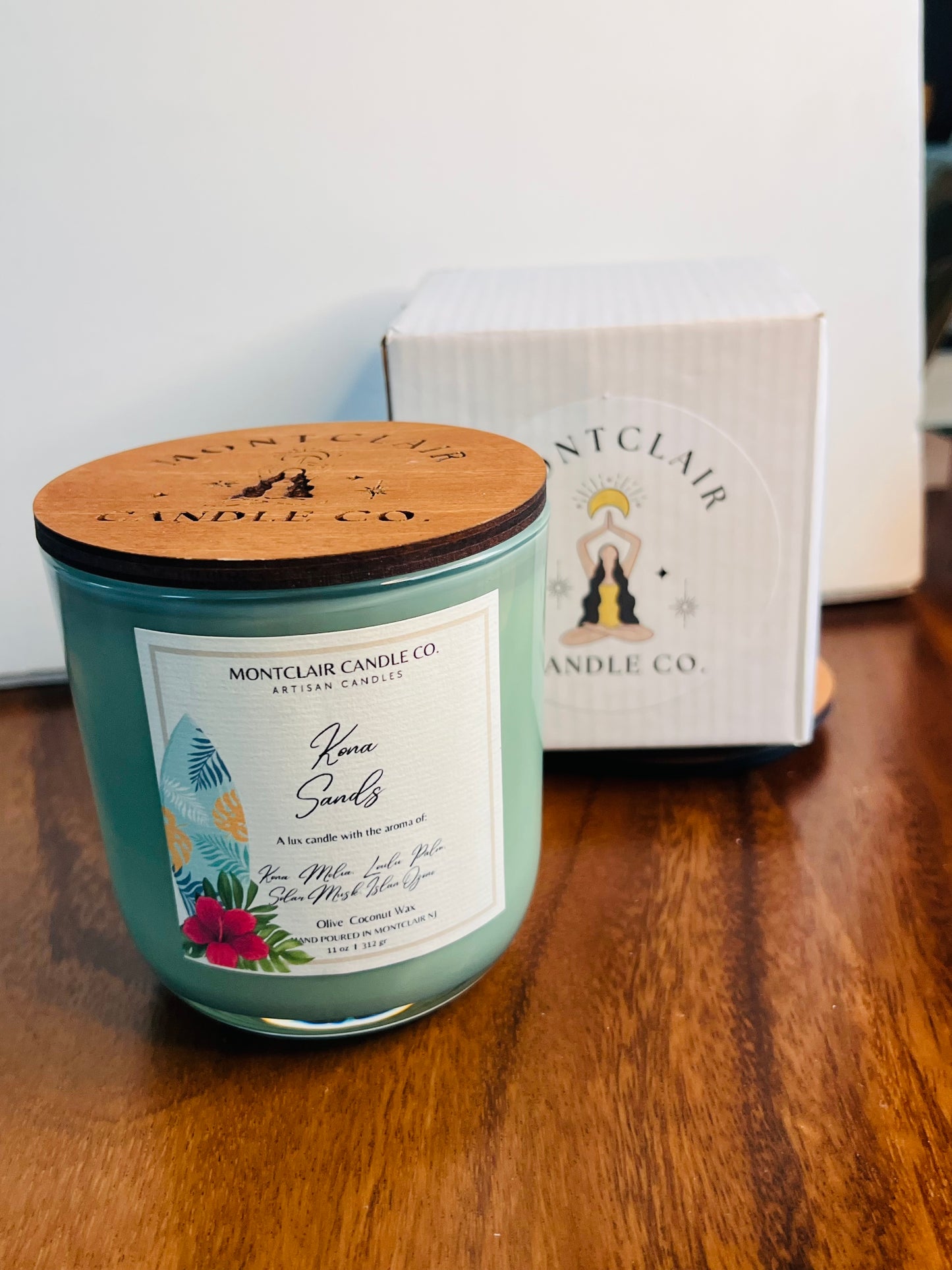 "Hawaiian Forest" Luxe Aromatherapy Candle | Olive Wax Blend | Summer Limited Edition | 11 oz