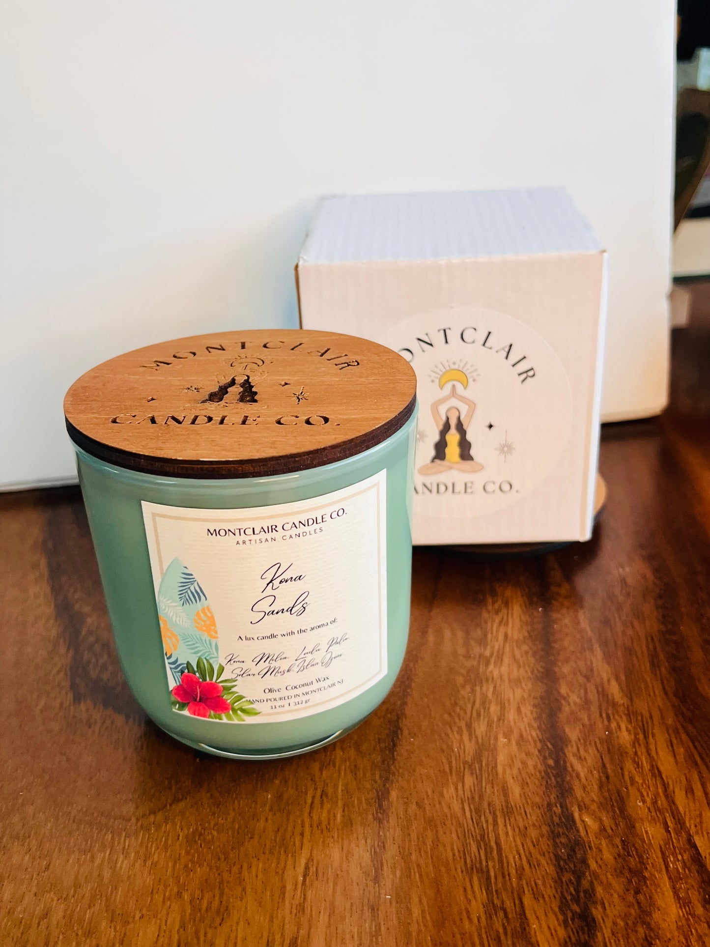 "Hawaiian Forest" Luxe Aromatherapy Candle | Olive Wax Blend | Summer Limited Edition | 11 oz