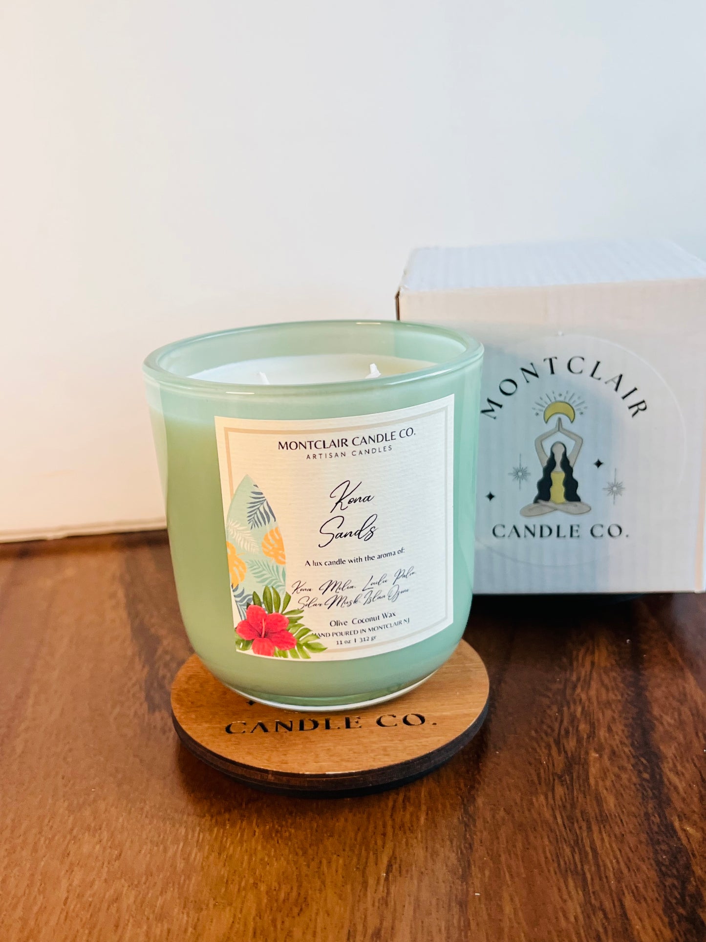 "Hawaiian Forest" Luxe Aromatherapy Candle | Olive Wax Blend | Summer Limited Edition | 11 oz