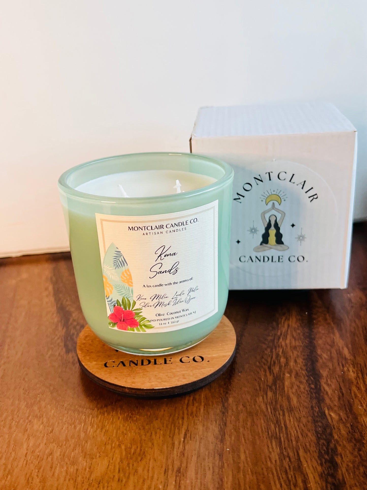 "Hawaiian Forest" Luxe Aromatherapy Candle | Olive Wax Blend | Summer Limited Edition | 11 oz