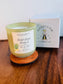 "Garden Healing Tea" Luxe Aromatherapy Candle | Olive  Wax  Blend  | 11 oz