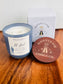 "The Gent" Luxe Aromatherapy Candle | Olive Wax Blend | 11 oz