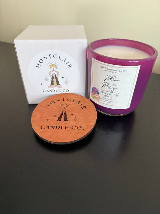 "Plum Poetry" Luxe Olive Coconut Wax Candle | 11 Oz
