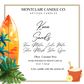 "Hawaiian Forest" Luxe Aromatherapy Candle | Olive Wax Blend | Summer Limited Edition | 11 oz