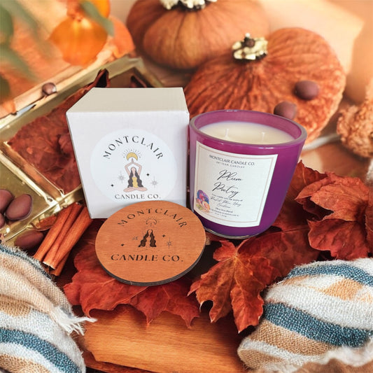 "Plum Poetry" Luxe Olive Coconut Wax Candle | 11 Oz
