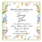 Spring Morning_Spring Limited Edition Candle Label