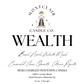"Wealth" Crystal Intention Candle | Basil Neroli Scented | Olive Wax Blend | 11oz
